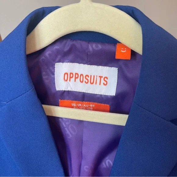 OppoSuits Boy’s Vibrant Blue Suit - Picture 3 of 15